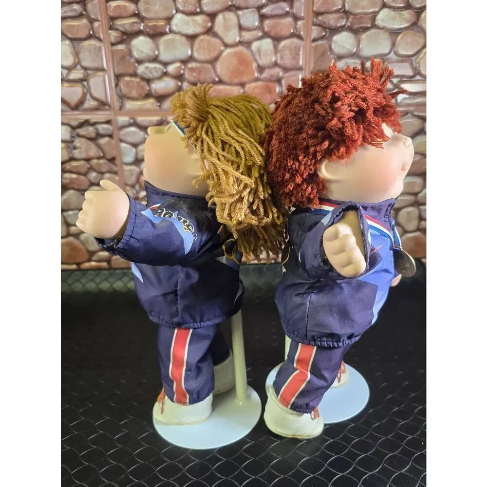 Cabbage Patch Kids Dolls The Danbury Mint Porcelain Collector 1996 Olympics